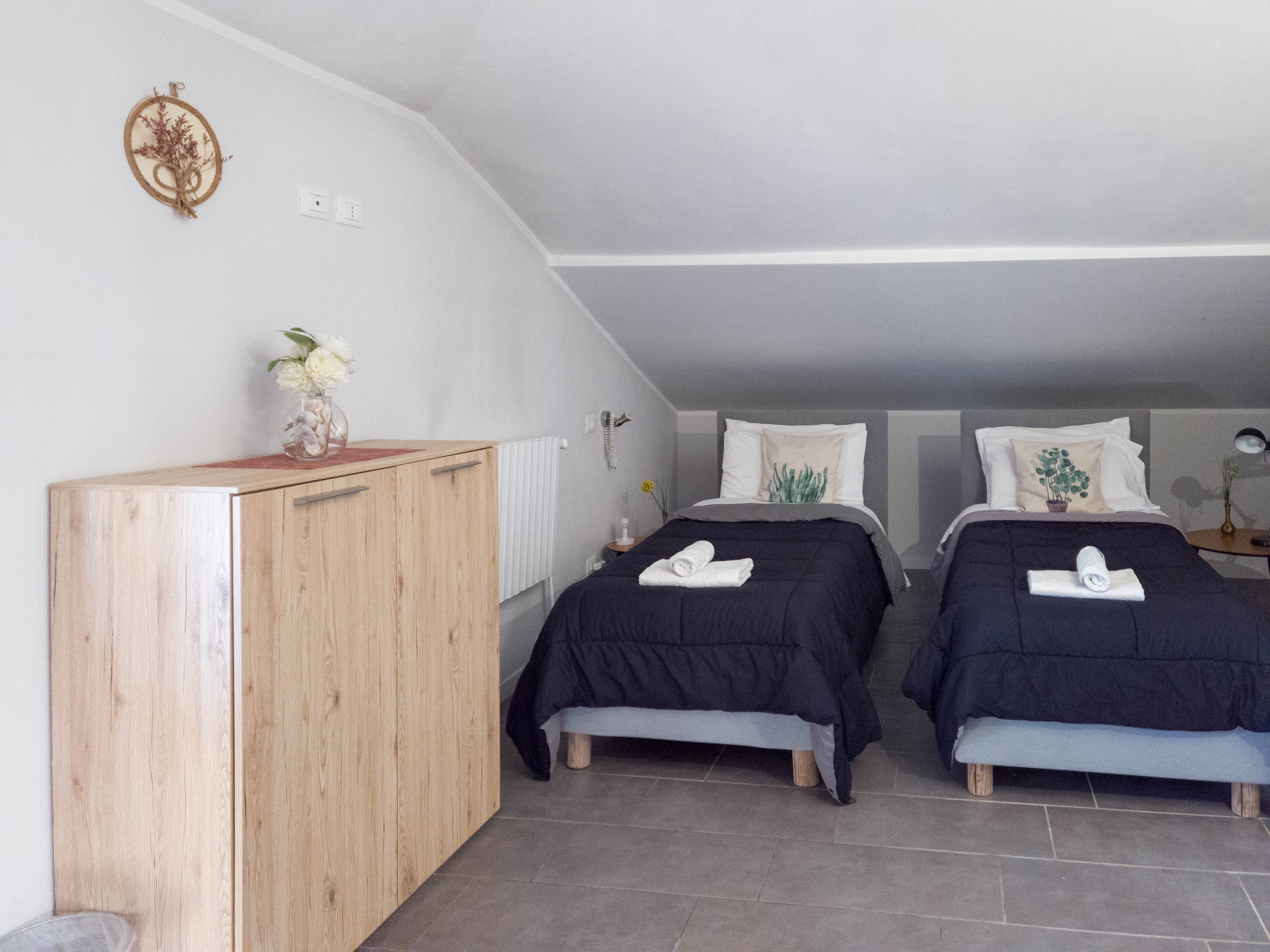 Camera da letto della Suite Panorama